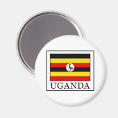 Uganda Magnet (Vorderseite/Rückseite)