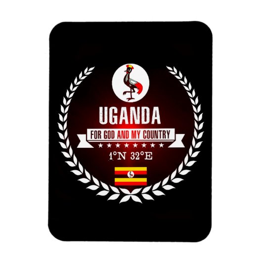 Uganda Magnet (Vertikal)