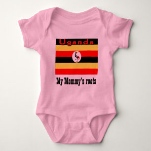 Uganda meine Mami-Wurzeln Baby Strampler