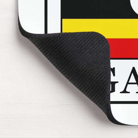 Uganda Mousepad (Ecke)