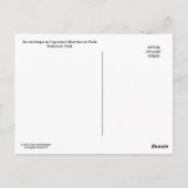 Uganda Murchison Falls Antelope Postcard Postkarte (Rückseite)