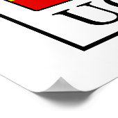 Uganda Poster (Ecke)