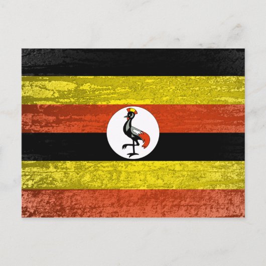 Uganda Postkarte (Vorderseite)