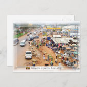 Uganda Postkarte (Vorne/Hinten)