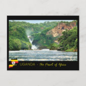 Uganda Postkarte (Vorderseite)