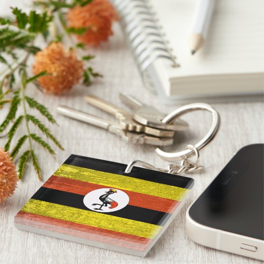 Uganda Schlüsselanhänger (Vorderseite rechts)