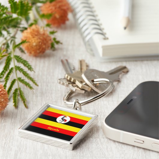 Uganda Schlüsselanhänger (Seite)