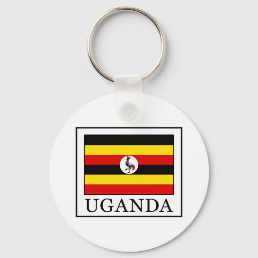 Uganda Schlüsselanhänger (Vorderseite)
