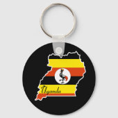 Uganda-Schlüsselanhänger Schlüsselanhänger (Vorderseite)