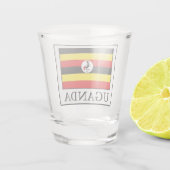 Uganda Schnapsglas (Rückseite)
