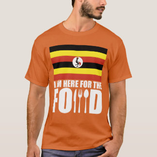 Uganda Souvenir Essen Reise Junge T-Shirt