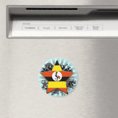 Uganda Stern Magnet (In Situ (Geschirrspüler))