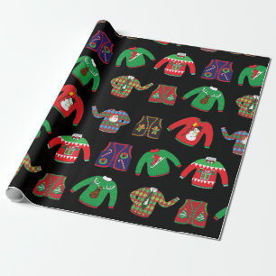 Uganda Sweater Weihnachtsfeiertag Wrapping Paper Geschenkpapier