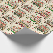 Uganda Sweater Wrapping Paper Geschenkpapier (Ecke)