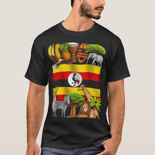 Uganda T-Shirt (Vorderseite)