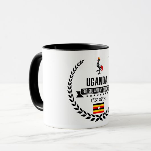 Uganda Tasse (Vorderseite Links)