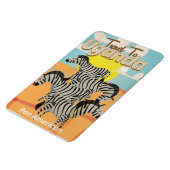 Uganda Vintage Travel Poster Magnet (Linke Seite)