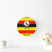 Uganda-Wanduhr Runde Wanduhr (Zuhause)