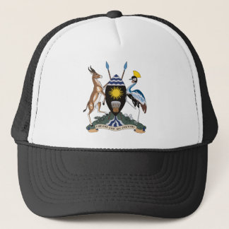 Uganda-Wappen Hut Truckerkappe
