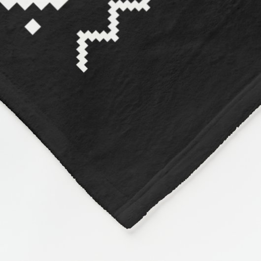 Uganda Weihnachts Pullover Herzschlag laufen laufe Fleecedecke (Ecke)