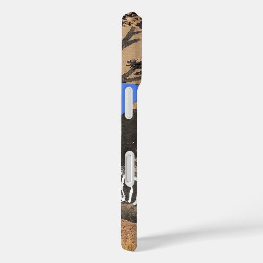 Uganda Wildlife Karte Case-Mate iPhone Hülle (Rückseite / Rechts)