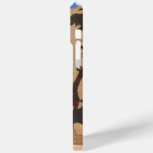 Uganda Wildlife Karte Case-Mate iPhone Hülle (Rückseite / Links)