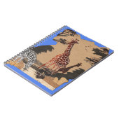 Uganda Wildlife Karte Notizblock (Linke Seite)