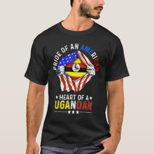 Ugandan American America Prix Foreign Country Uga T-Shirt