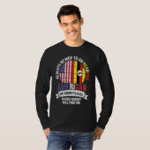 Ugandan American We know Places where Country Ugan T-Shirt (Vorne ganz)