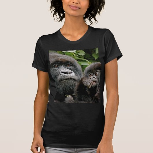 Ugandan-Gorillas T-Shirt (Vorderseite)