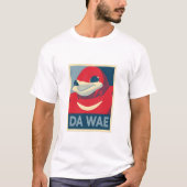 Ugandan knuckles DA wae T-Shirt (Vorderseite)