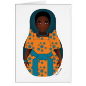 Ugandan Matryoshka Card (Vorne)