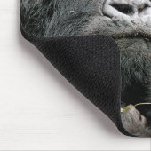 Ugandan-Mutter u. Baby-Gorilla Mousepad (Ecke)