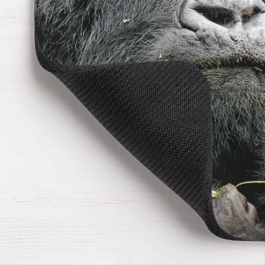 Ugandan-Mutter u. Baby-Gorilla Mousepad (Ecke)