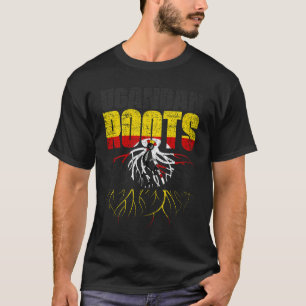 Ugandan Roots Uganda Heritage Flag T-Shirt