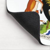 Ugandas-Emblem Mousepad (Ecke)