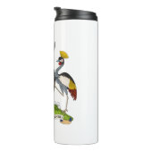 Ugandas-Emblem Thermosbecher (Nach rechts gedreht)