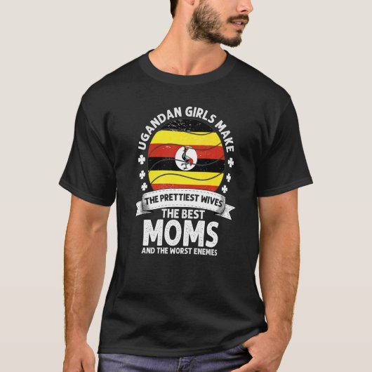 Ugander Mama Mütter Day Mama Ugandan T-Shirt (Vorderseite)