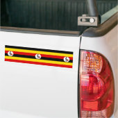 Ugandische Flagge (Uganda) Autoaufkleber (Auf Lkw)