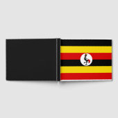 Ugandische Flagge (Uganda) Gästebuch (Voll)