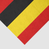 Ugandische Flagge (Uganda) Seidenpapier (Detail)