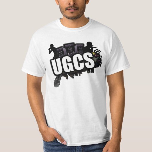 #UGCS Musik-Shirt T-Shirt (Vorderseite)