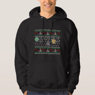 Ugg Christmas Billiards Pool X-Mas Santa Claus Ne Hoodie