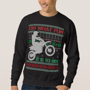 Ugg Christmas Dirt Bike Pulatstil Sweatshirt