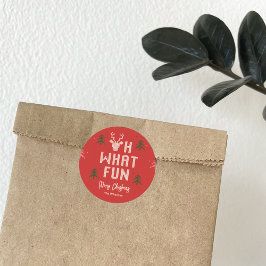 Ugg Christmas Gastgeschenk Sticker