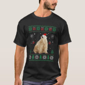 Ugg Christmas Pajama Sweater Polar Bären Tiere L T-Shirt (Vorderseite)