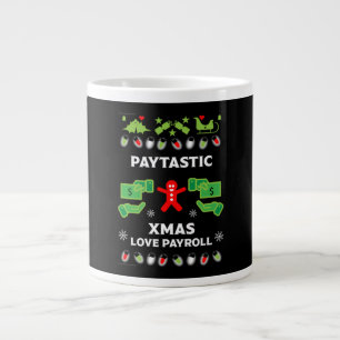 Ugg Christmas Payroll Office Party Jumbo-Tasse