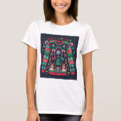 Ugg Christmas Sweater Ästhetischer T - Shirt (Vorderseite)