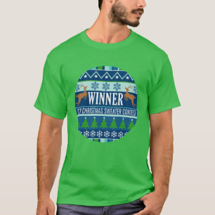 Ugg Christmas Sweater Contest Gewinner 1. Platz T-Shirt