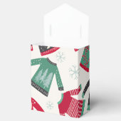 Ugg Christmas Sweater Holiday Pattern Green Red Geschenkschachtel (Geöffnet)